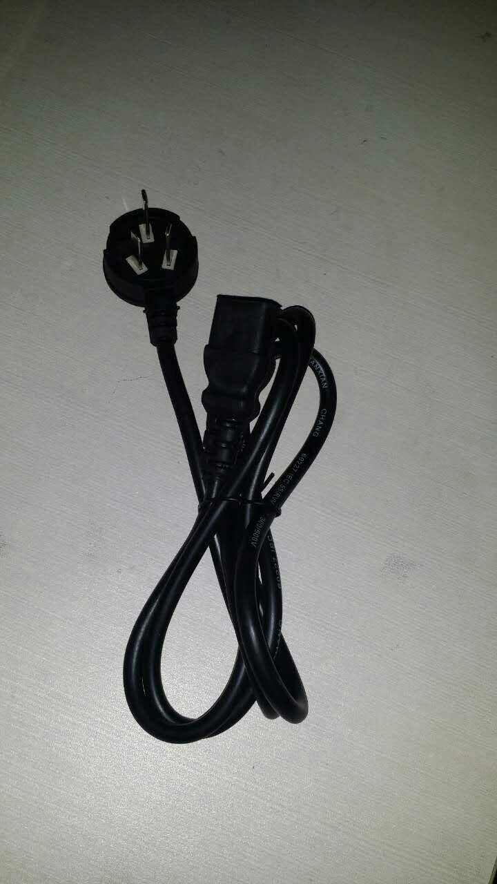 电热锅配件黑色电源线厂家直销多功能电热锅电源线