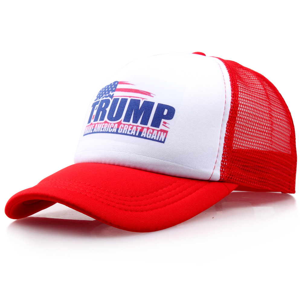 外贸网帽棒球帽make america great again美国川普大选帽选举帽