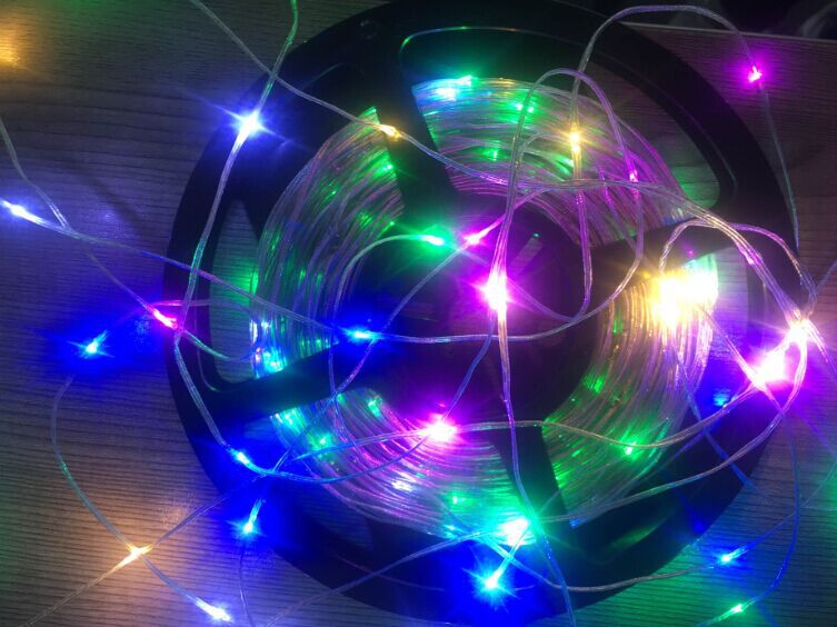 led软线灯串,灯条smd0603五彩灯