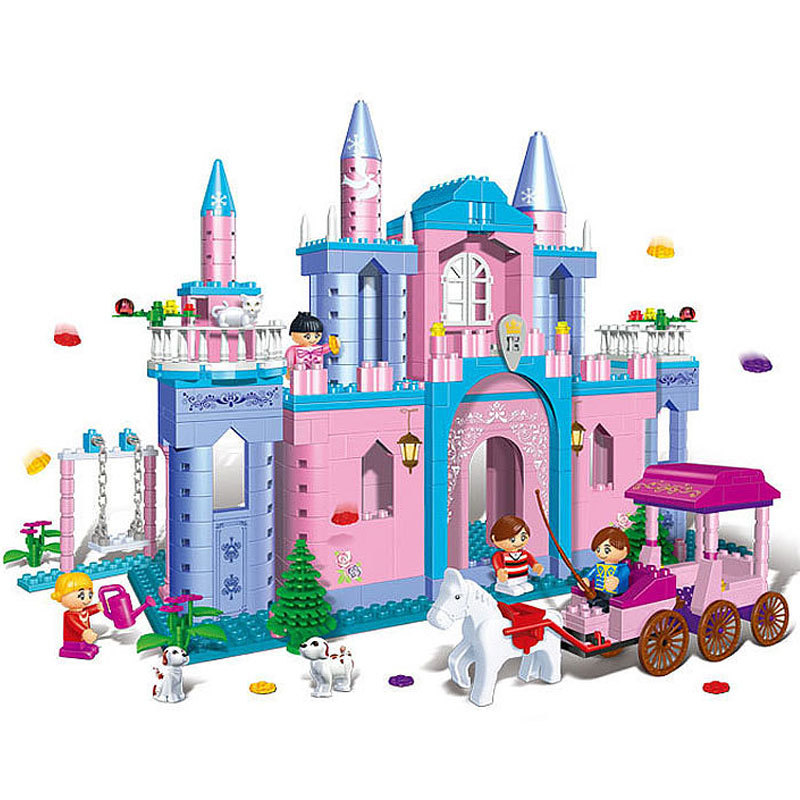 邦宝8360公主城堡女孩拼装积木建筑房子组装拼插玩具6-7-12岁礼物