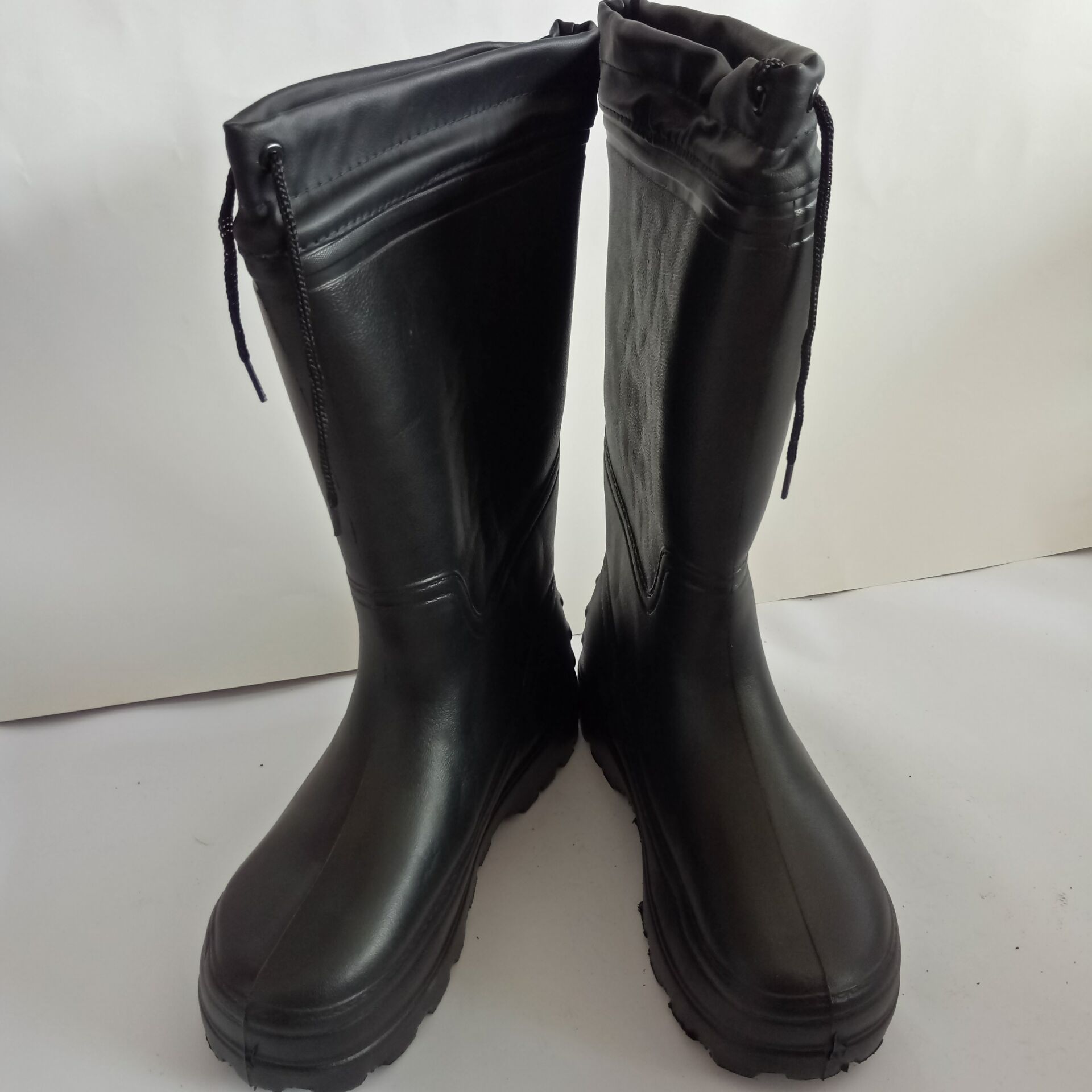 加厚eva泡沫加棉雨鞋男短筒食品雨靴防滑防水鞋卫生工作胶鞋水靴