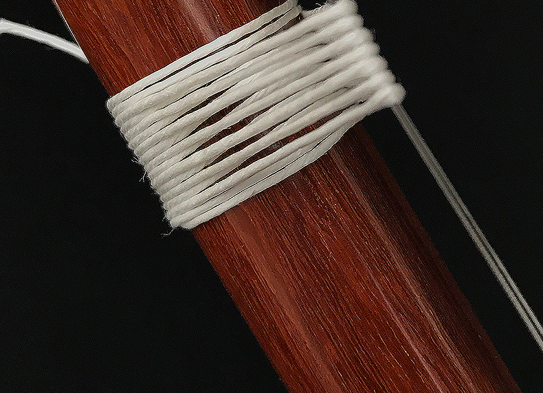 二胡千斤线 优质纯棉千斤线 纯白带蜡千斤线