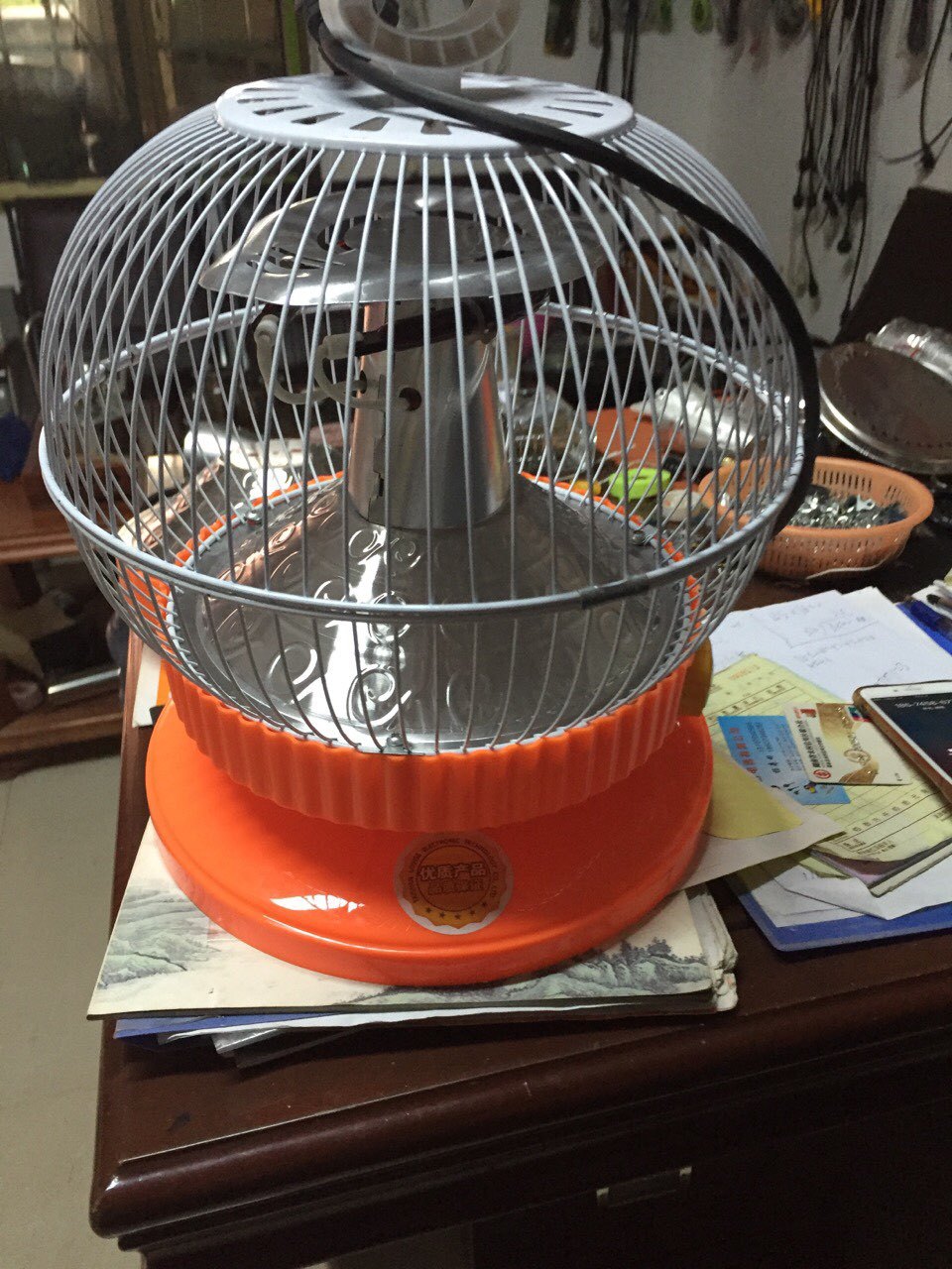 【精品热销】优质鸟笼取暖器 小太阳取暖器 碳纤维管发热暖风机