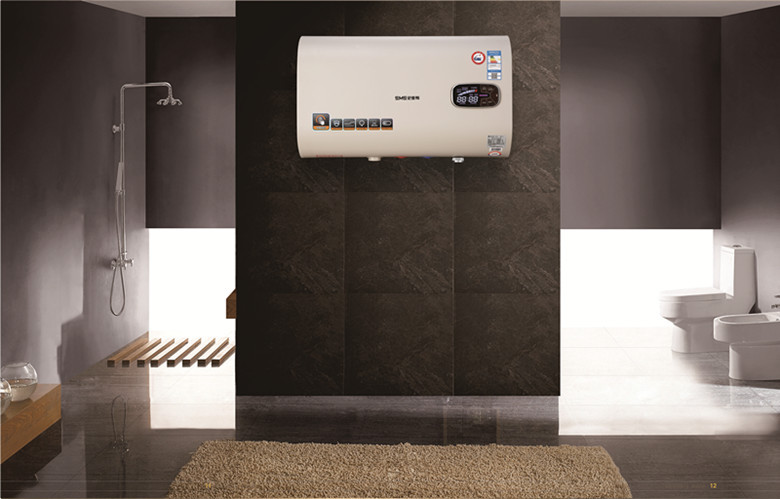 全新正品 史麦斯 sms-60b16家用电热水器储水式超薄扁桶 双胆加热