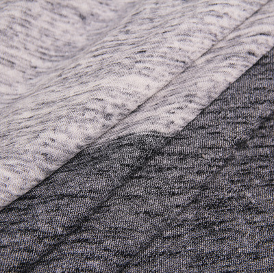 厂家直销全棉家居服大毛圈布竹节大毛圈时装内衣沙发段彩毛圈布