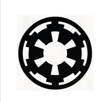 外贸de star wars galactic empire车贴 星球大战银河帝国车贴