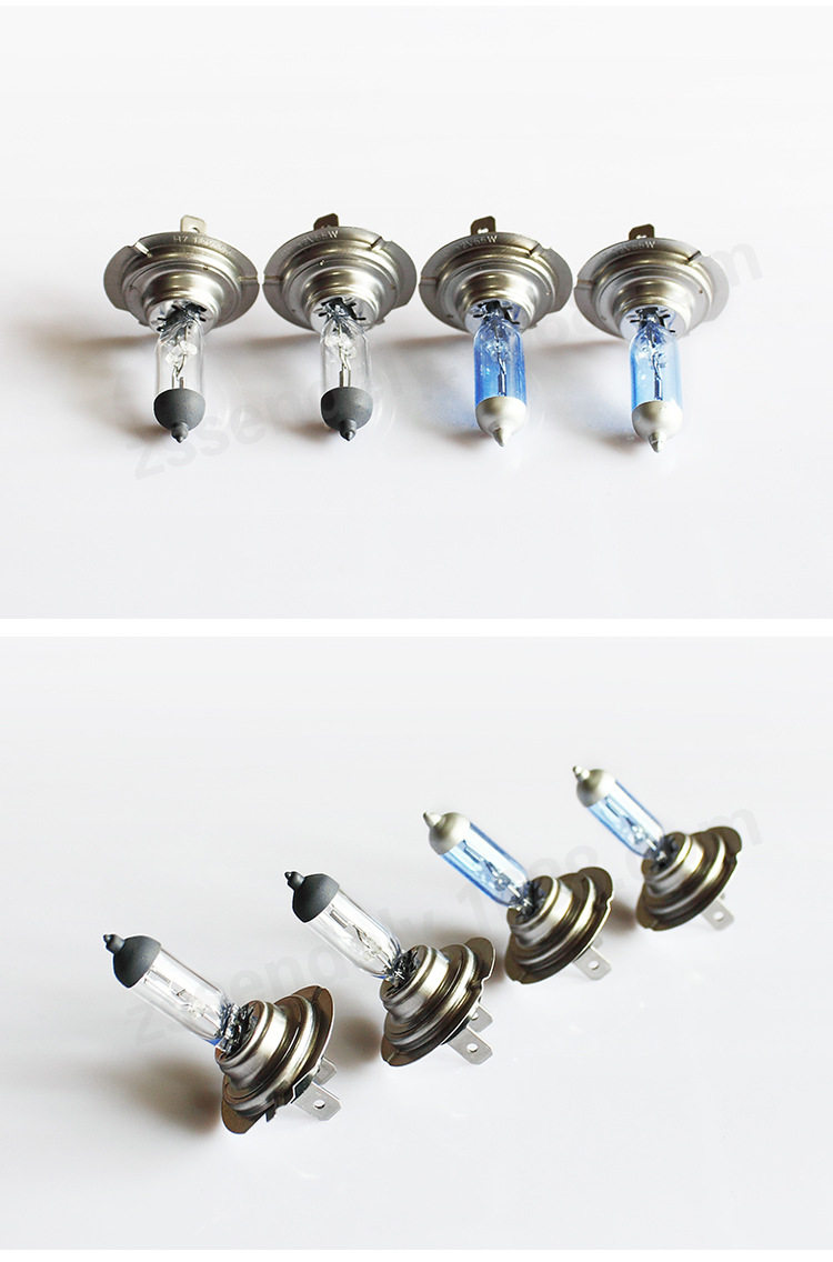 h7套装汽车氙气灯泡12v 55/70/100w卤素汽车灯泡厂家直供超白光泡