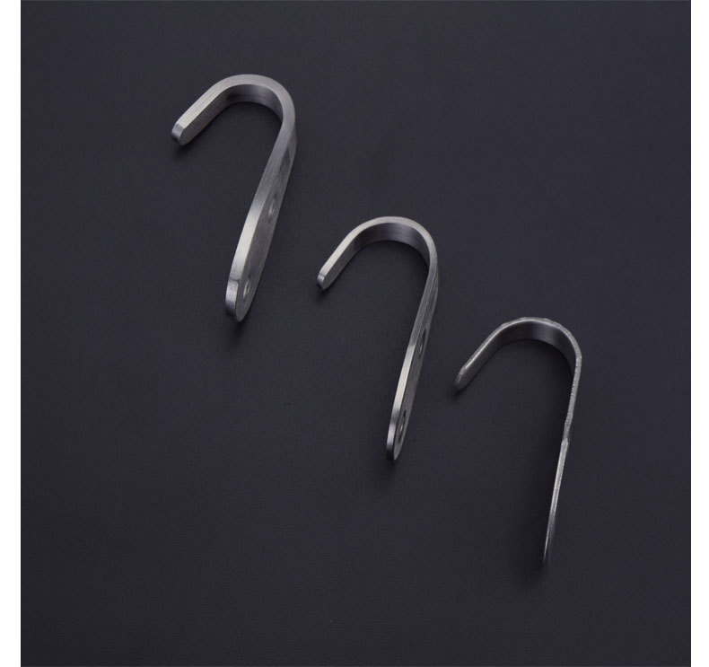 特惠不锈钢门背挂衣钩大小单钩衣钩壁式挂钩浴室衣帽钩瓷砖钩子