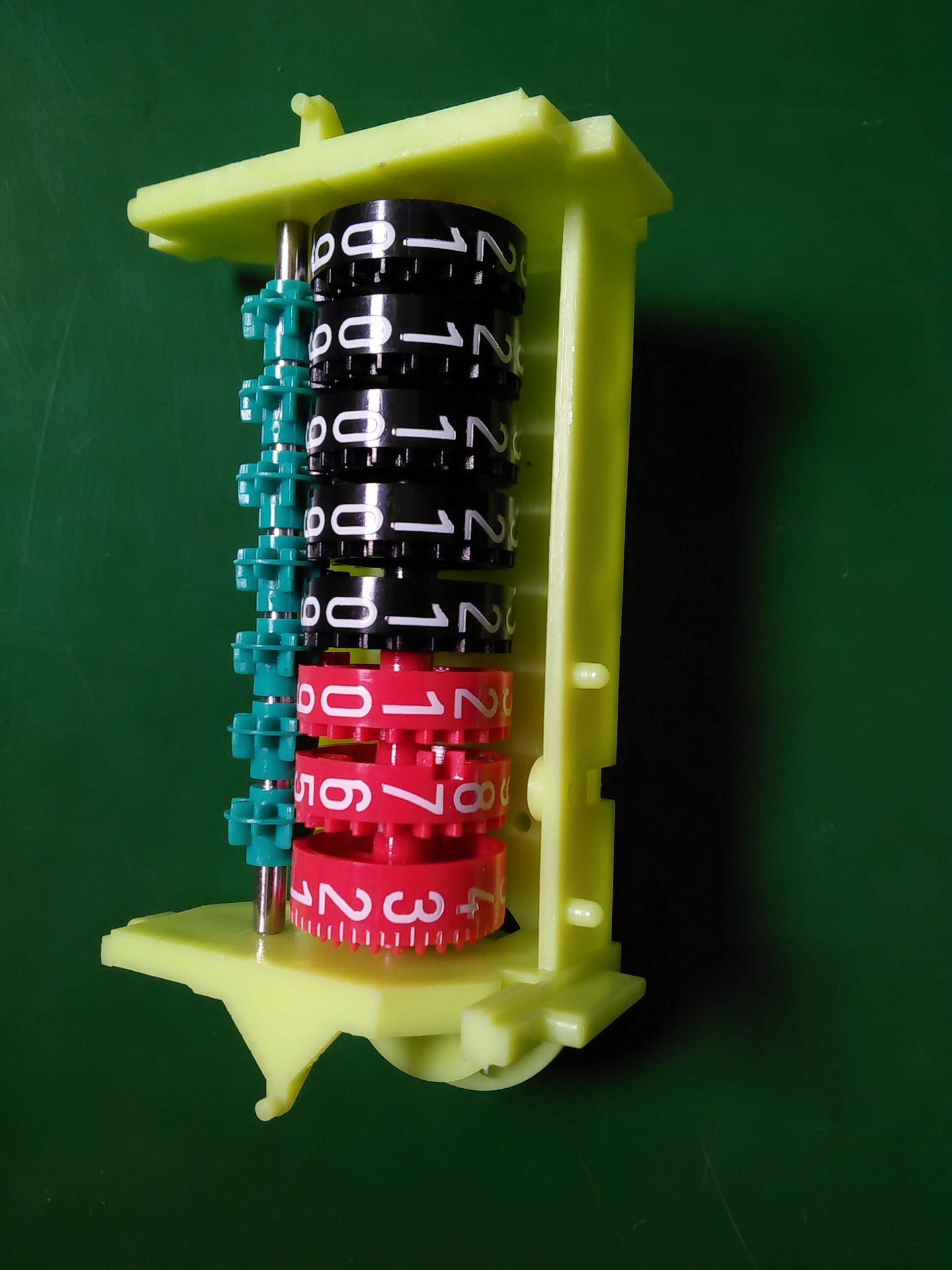 仪表配件齿轮进位轮传送轮支架煤气表水表电表壳数字轮计数器