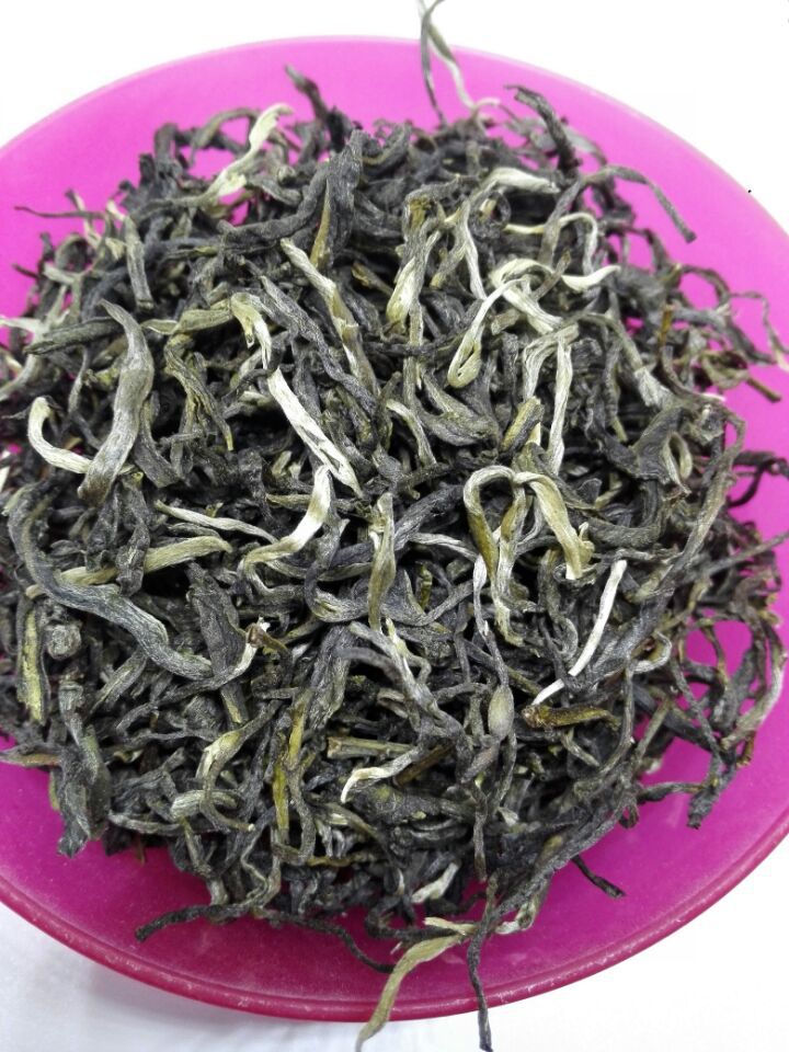云南大叶种毛茶毛峰烘青毛尖绿茶条形散装2016秋冬茶500g