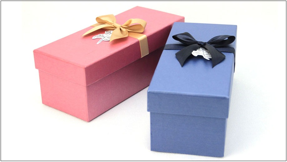 新款长方形单个礼品盒加高礼物包装盒保温水