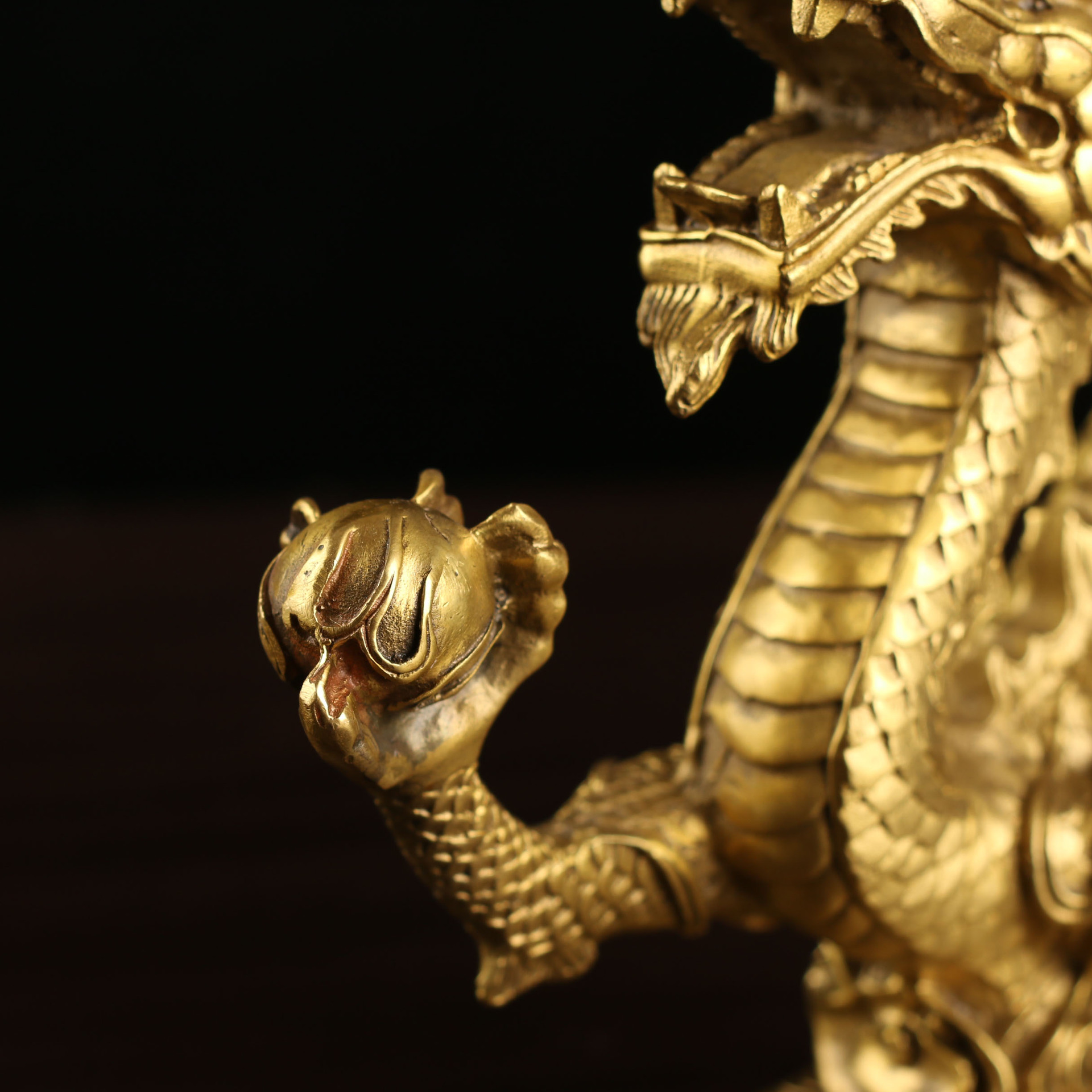 圆通佛具宗教用品 风水摆件 家居摆饰 铜汉龙 佛教用品 龙