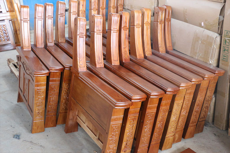 客厅组合沙发 中式实木沙发 组合客厅沙发 苦楝木沙发