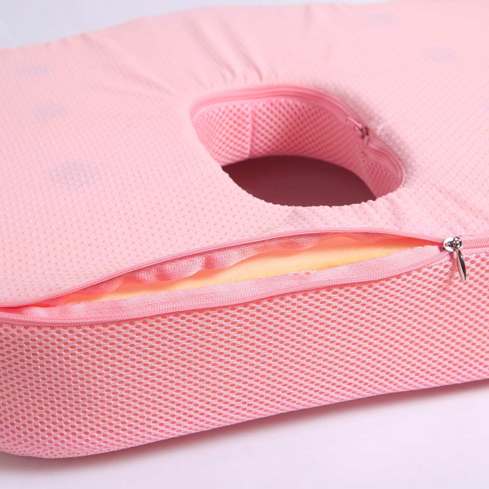 高回弹记忆棉痔疮坐垫 居家办公海绵坐垫 术后产后中空透气垫