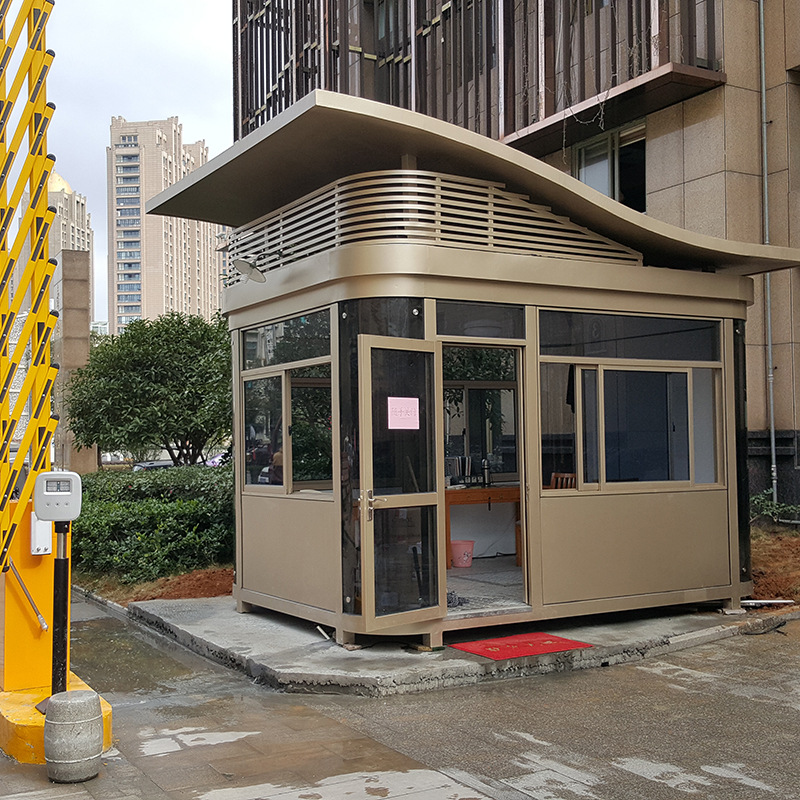 厂家直销 欧式风格小区保安门卫值班室 加工定制值班室