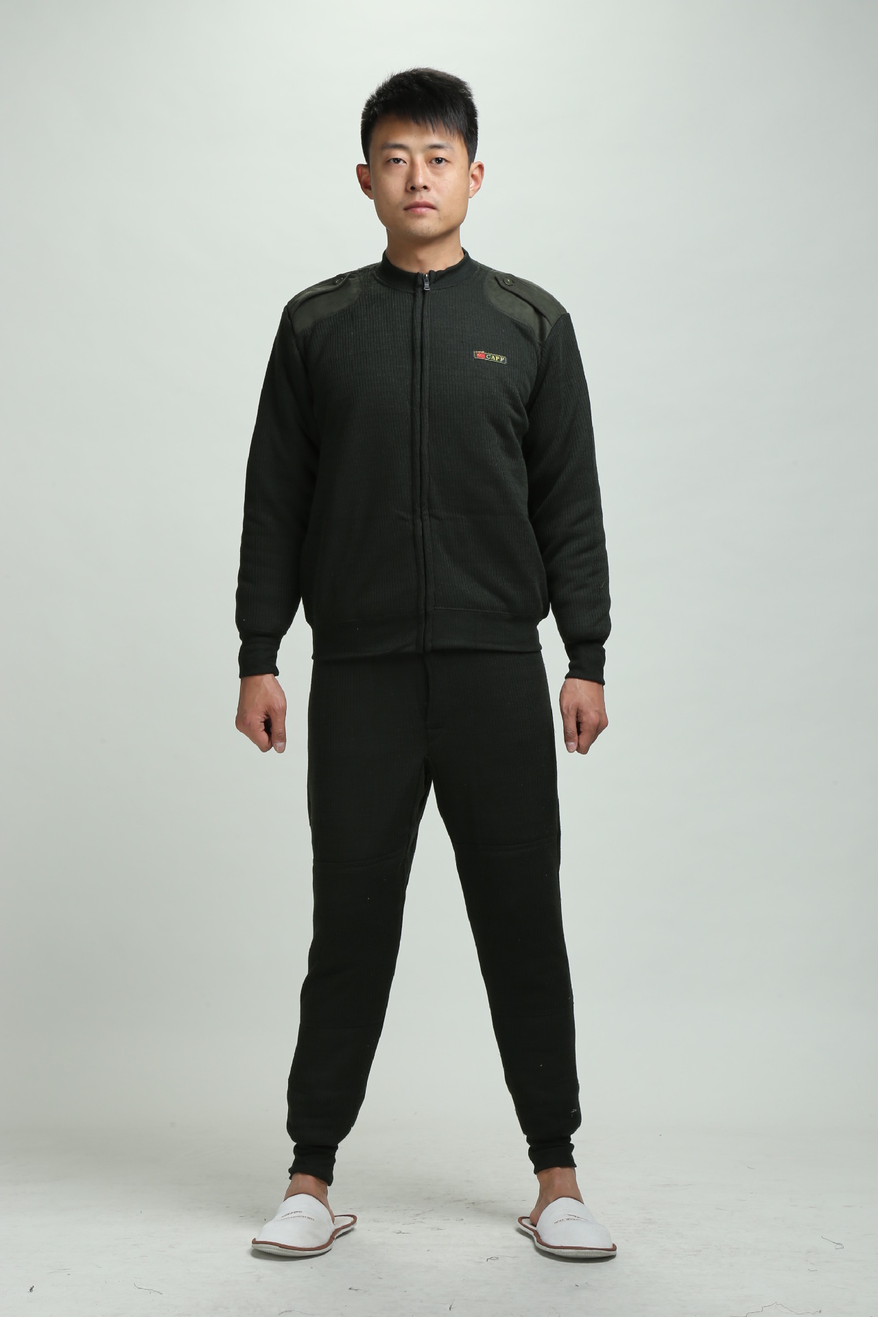 正品07消防绒衣裤套装 加厚保暖劳保棉衣