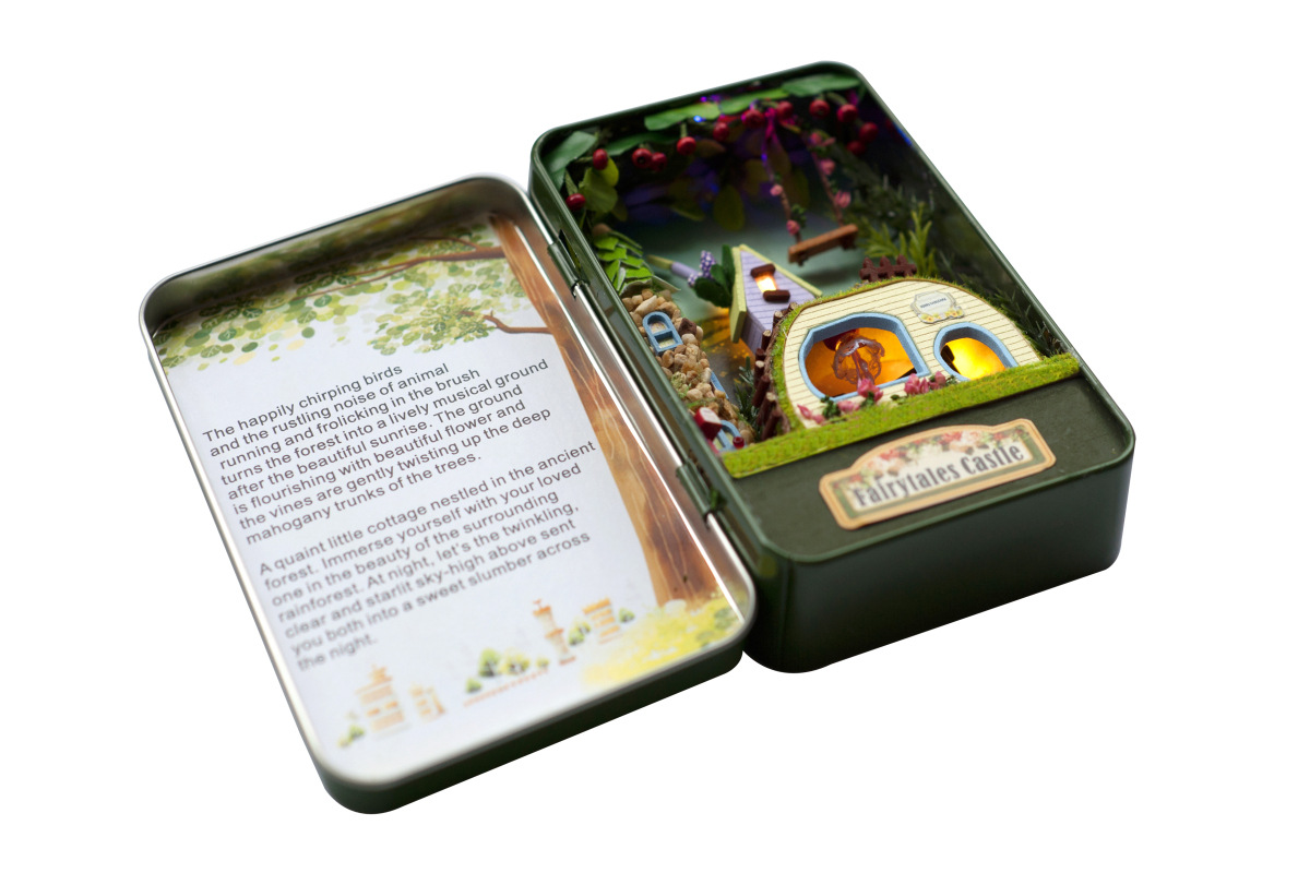 【图】弘达diy小屋 铁盒系列 创意玩具 新年_建筑模型_列表网