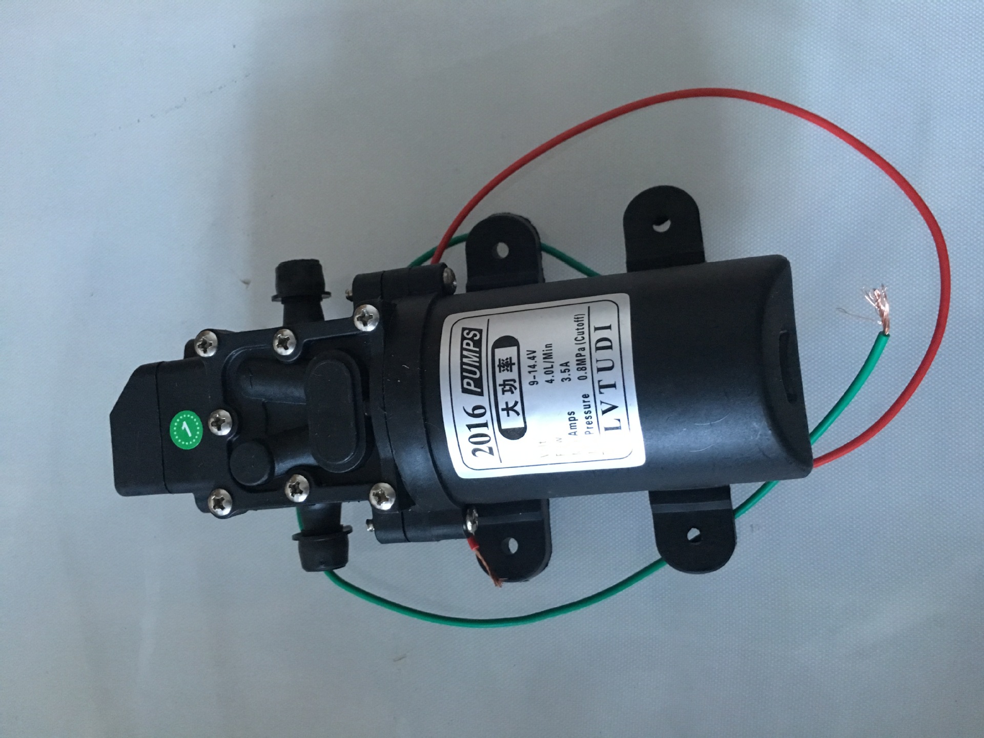 农用电动喷雾器专用水泵 12v压力水泵微型高压友金龙智能水泵