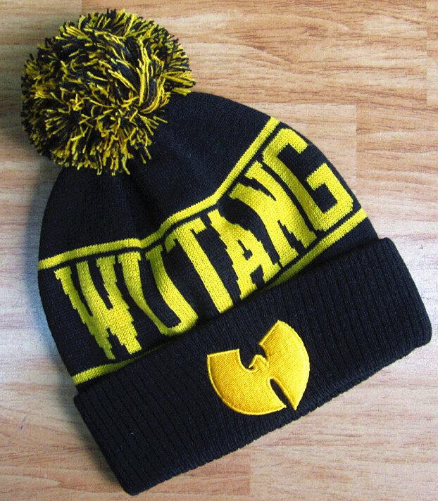 wutang嘻哈帽街舞帽针织毛线帽外贸原单时尚潮流冬季保暖帽子