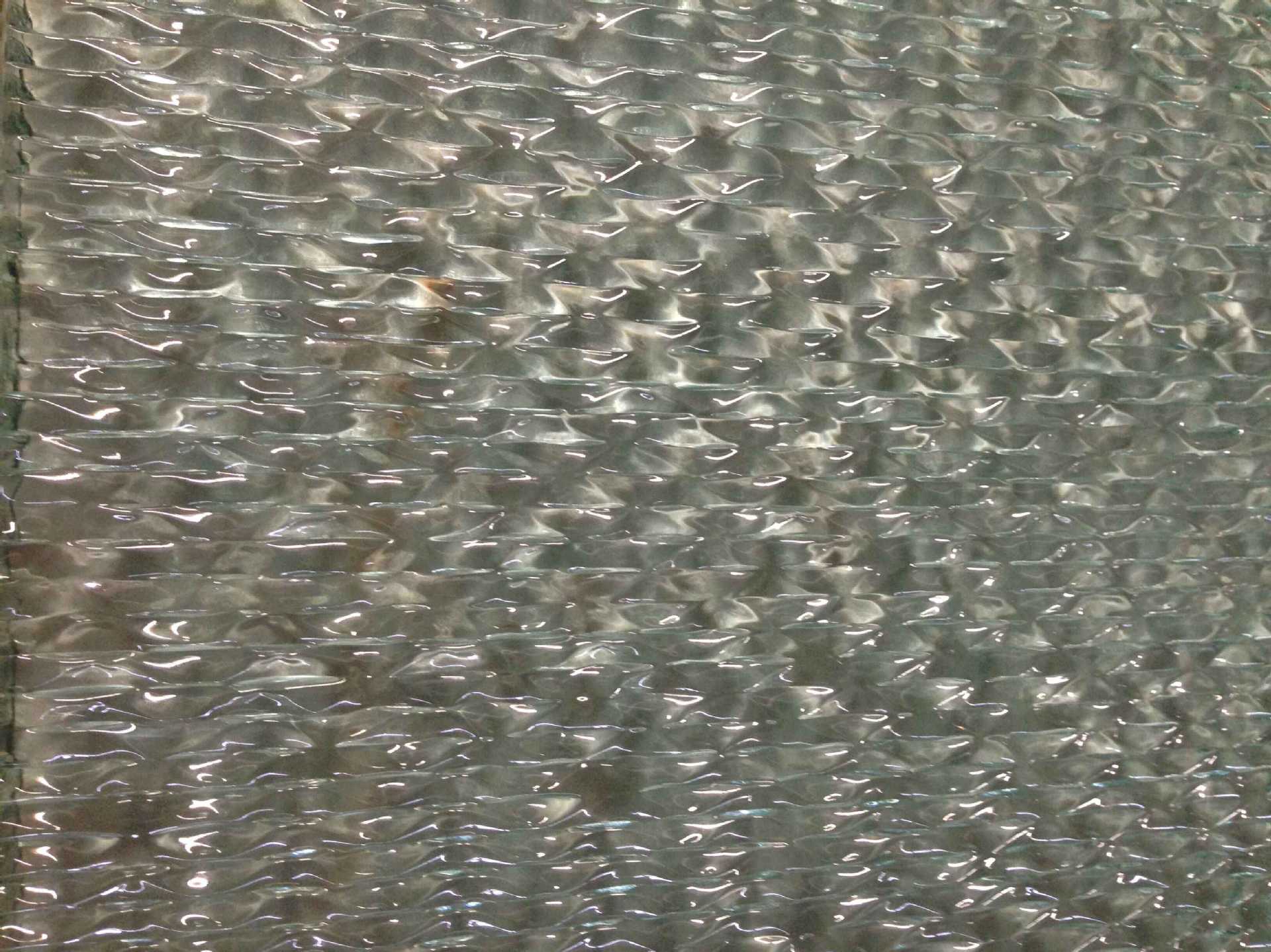 关照厂家水纹热熔玻璃 钳口热熔玻璃 幕墙装饰热熔玻璃