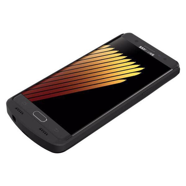 三星note 7 无翻盖无支架 背夹电池 后背电源 背壳电 8000毫安