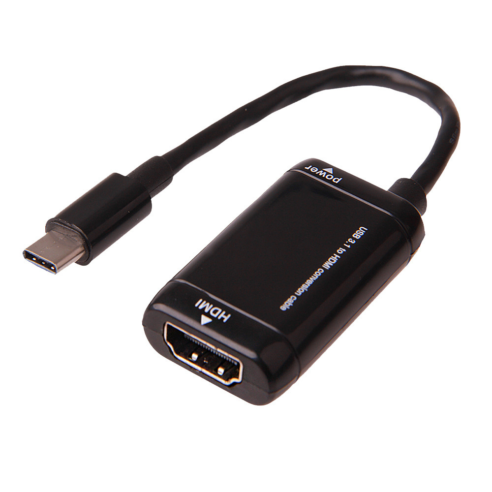 1usb转hdmi usb转hdmi视频手机 3.1type c转hdmi高清线