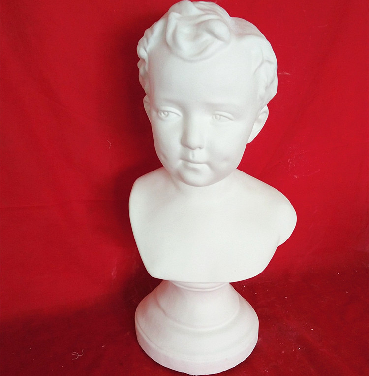 罗马青年石膏像53cm 石膏头像 石膏教具美术教学 - 美术用品批发网