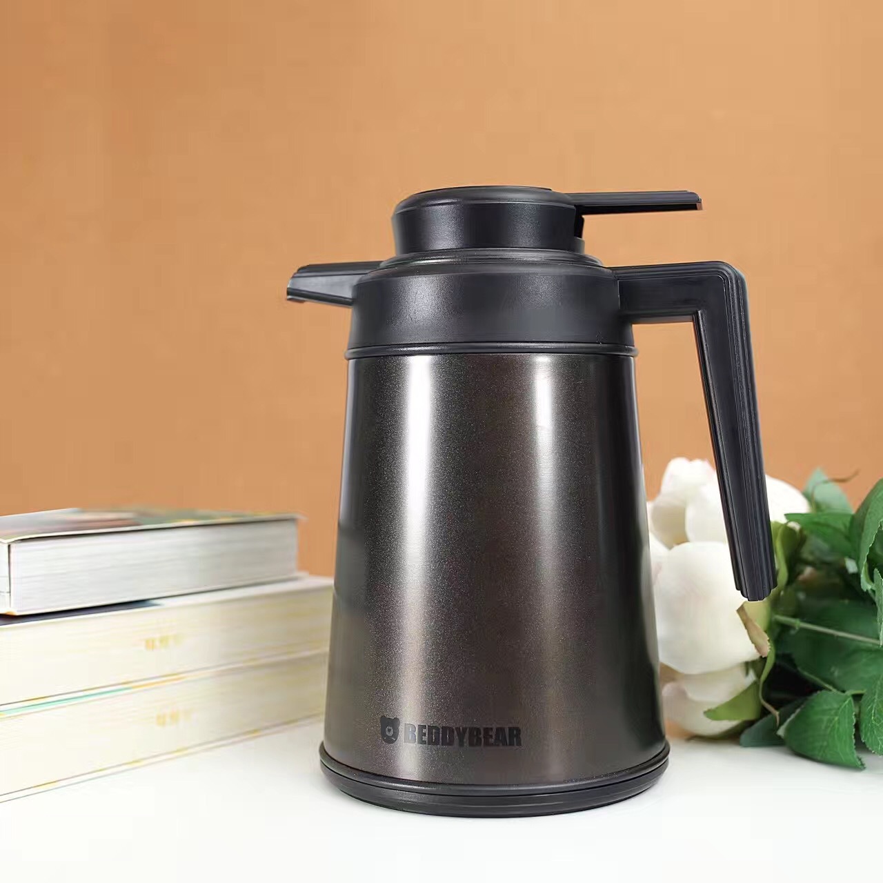 韩国杯具熊新款保温壶2.0l不锈钢水壶大