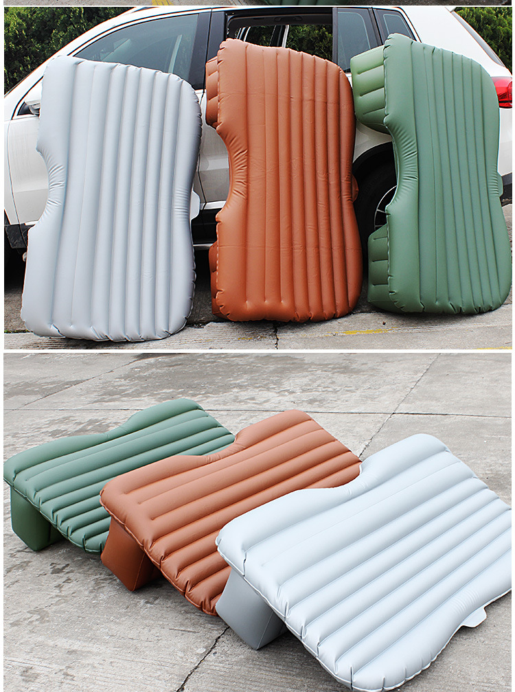 荐 供应 车载旅行床垫 tpu汽车充气床垫 车震床 车中床 专利正品
