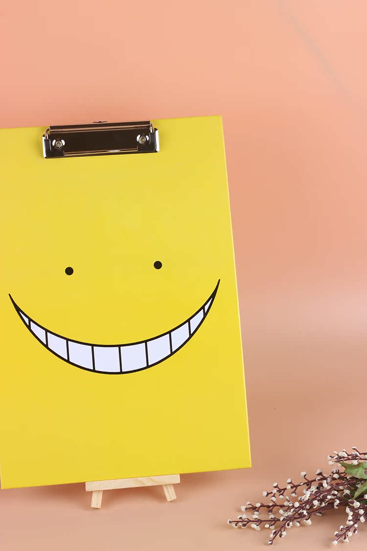 办公文教文件夹板夹纸质卡通动漫周边暗杀教室动漫板夹地摊货批发