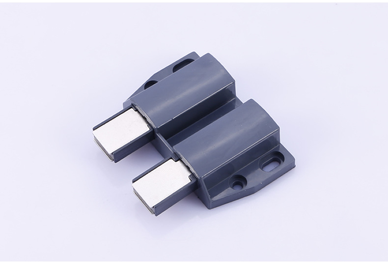 不锈钢双磁碰橱柜双门塑料磁吸玻璃柜门强力门碰衣柜门吸厂家批发