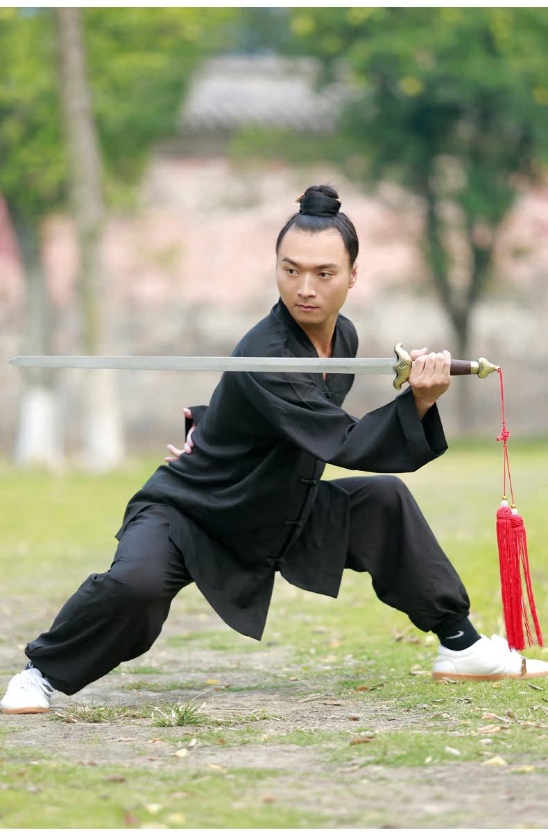 批发 道士服 白云观居士服 道教三宝领服装 武当道袍 道服太极服