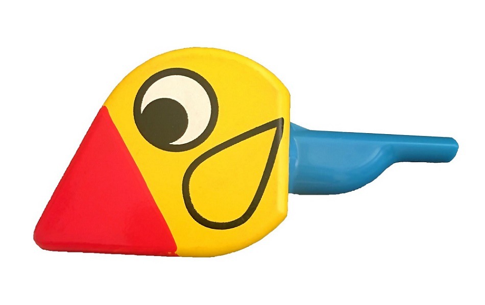 早教益智玩具 卡通动物小鸟木制口哨 乐器