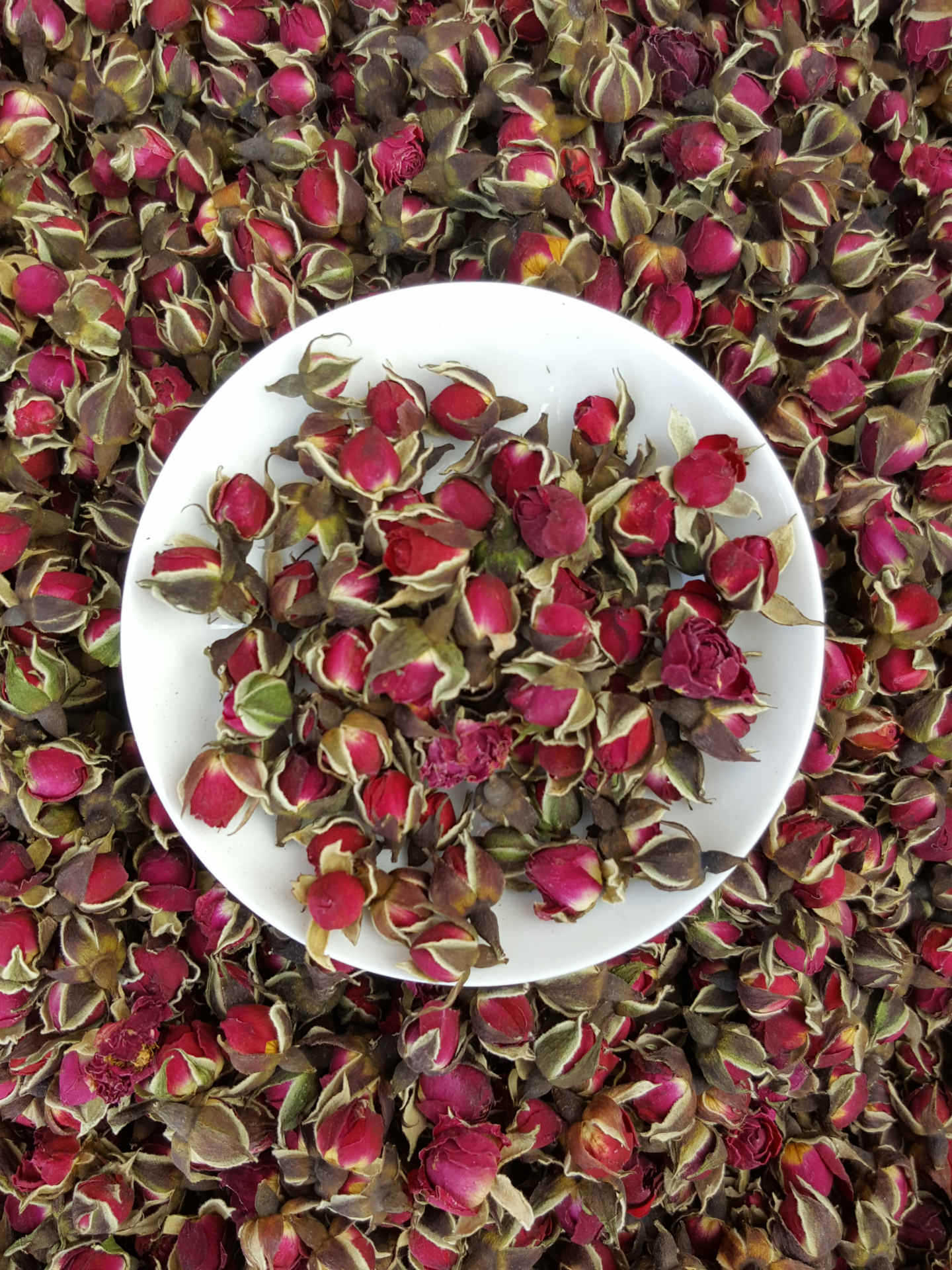 云南金边玫瑰花茶散装500克花草茶叶玫瑰干花小金边玫瑰花茶叶