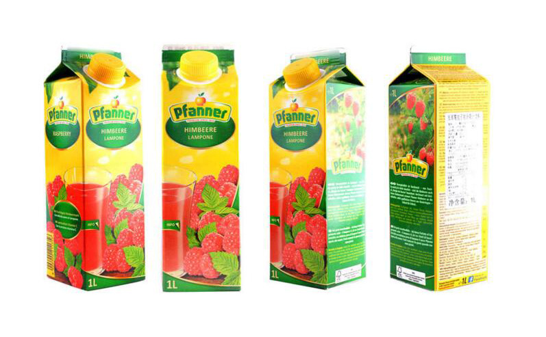 1l果汁饮料包装盒白卡盒 1000ml桑