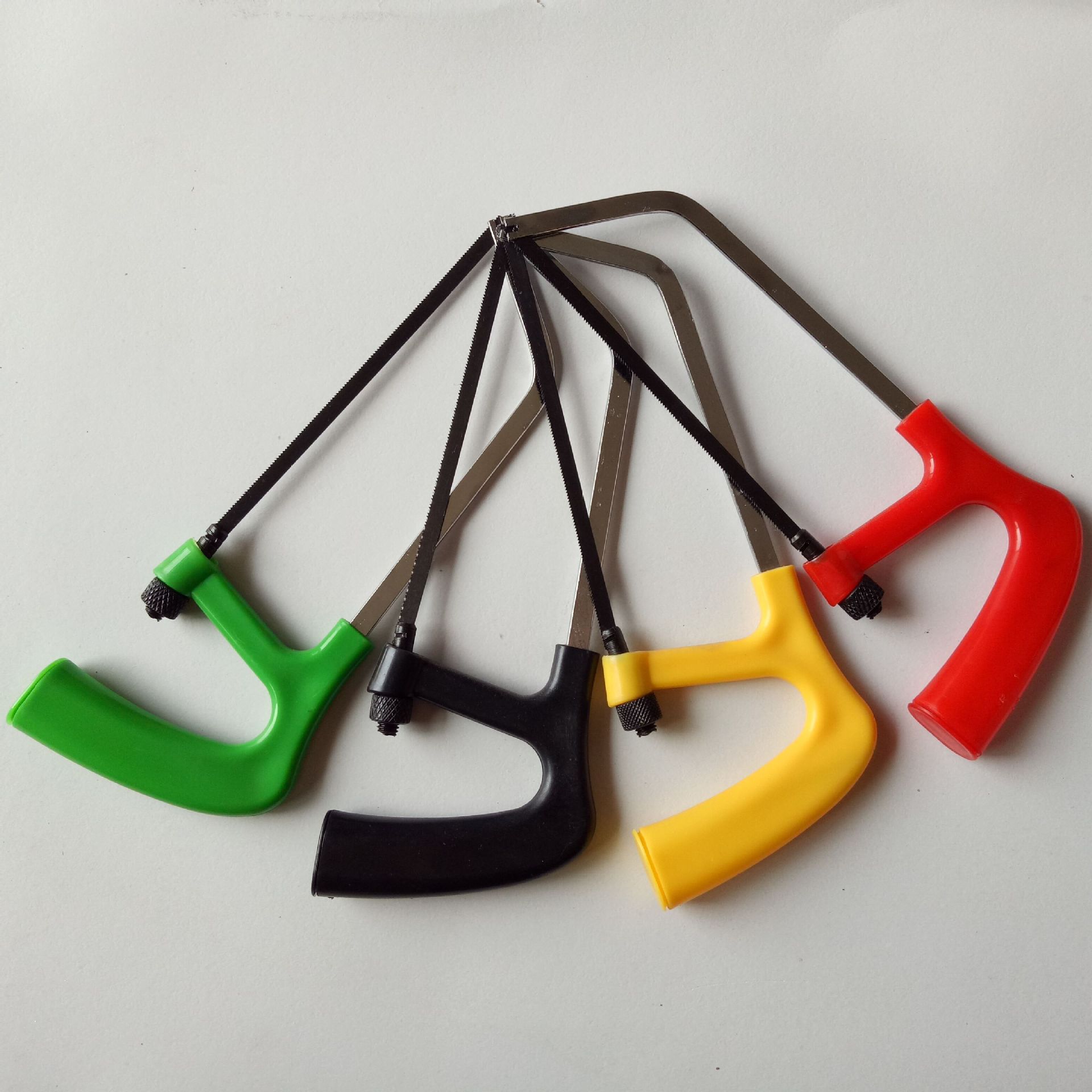 经营批发 迷你小锯弓 塑柄 钢梁 模型手工锯 线锯 6寸