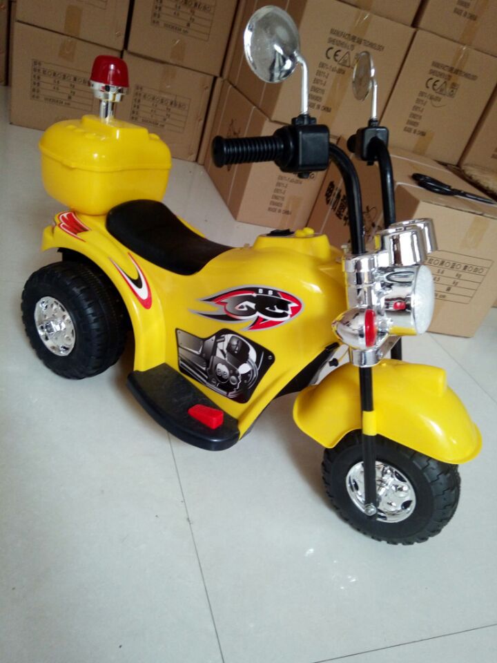 儿童电动摩托车童车批发电动玩具车可做宝宝玩具摩托三轮一件代发