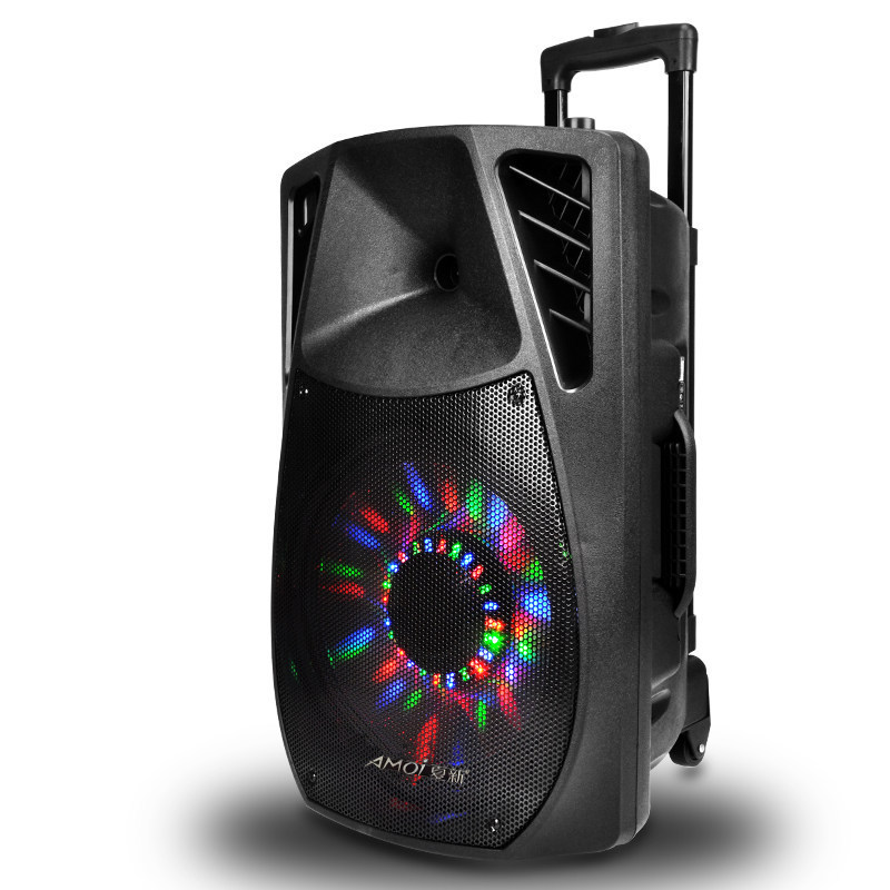 cov大功率12寸广场舞音响户外音响拉杆移动便携式电瓶音箱