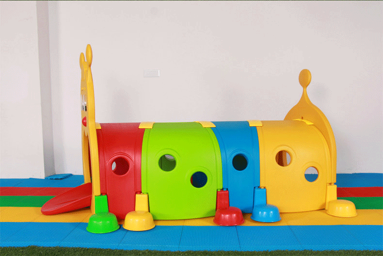 乐童玩具 厂家供应批发供应 小精灵隧道 儿童爬行早教玩具