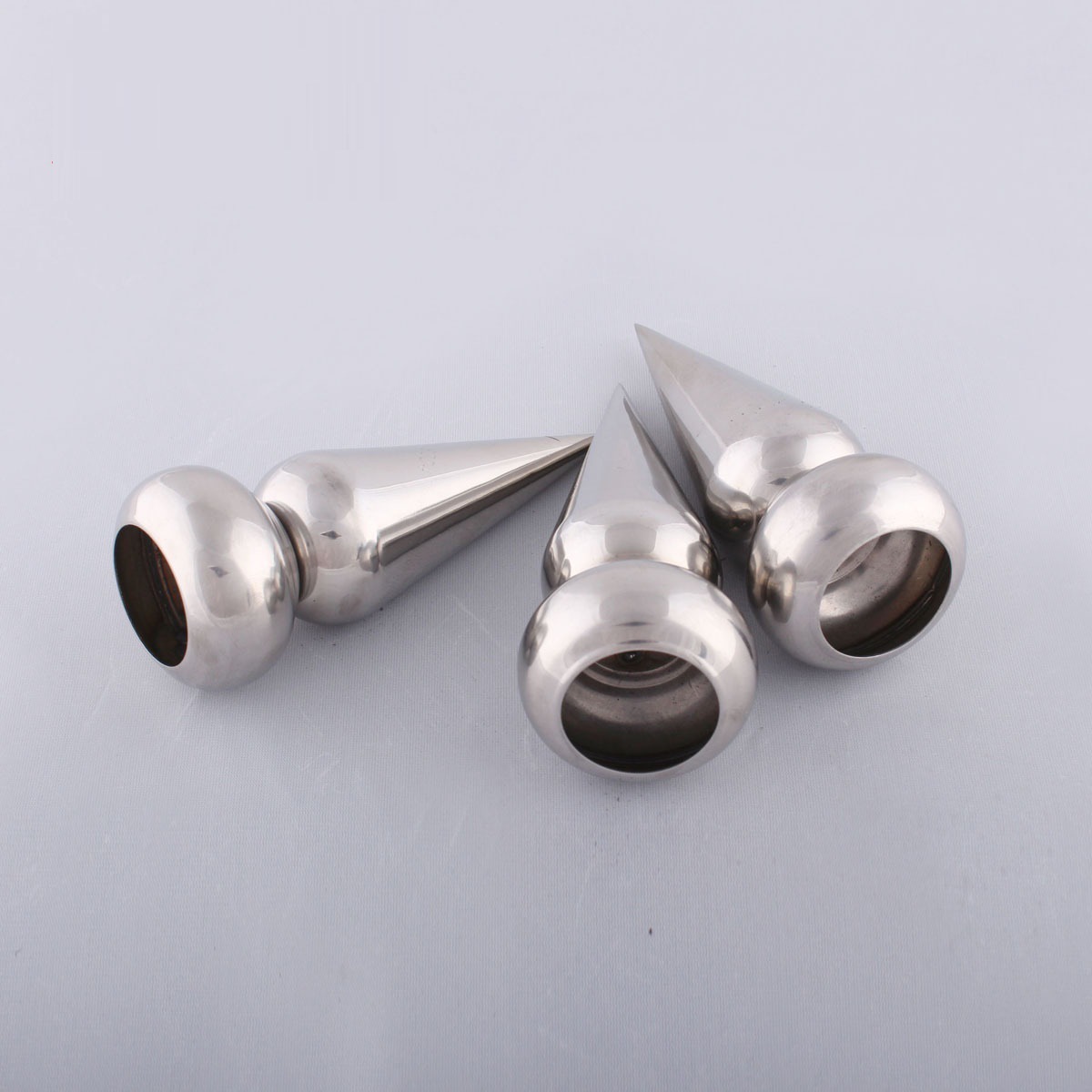 304# 19/22/25 不锈钢圆锥枪头 庭院围墙 护栏配件尖顶防攀爬
