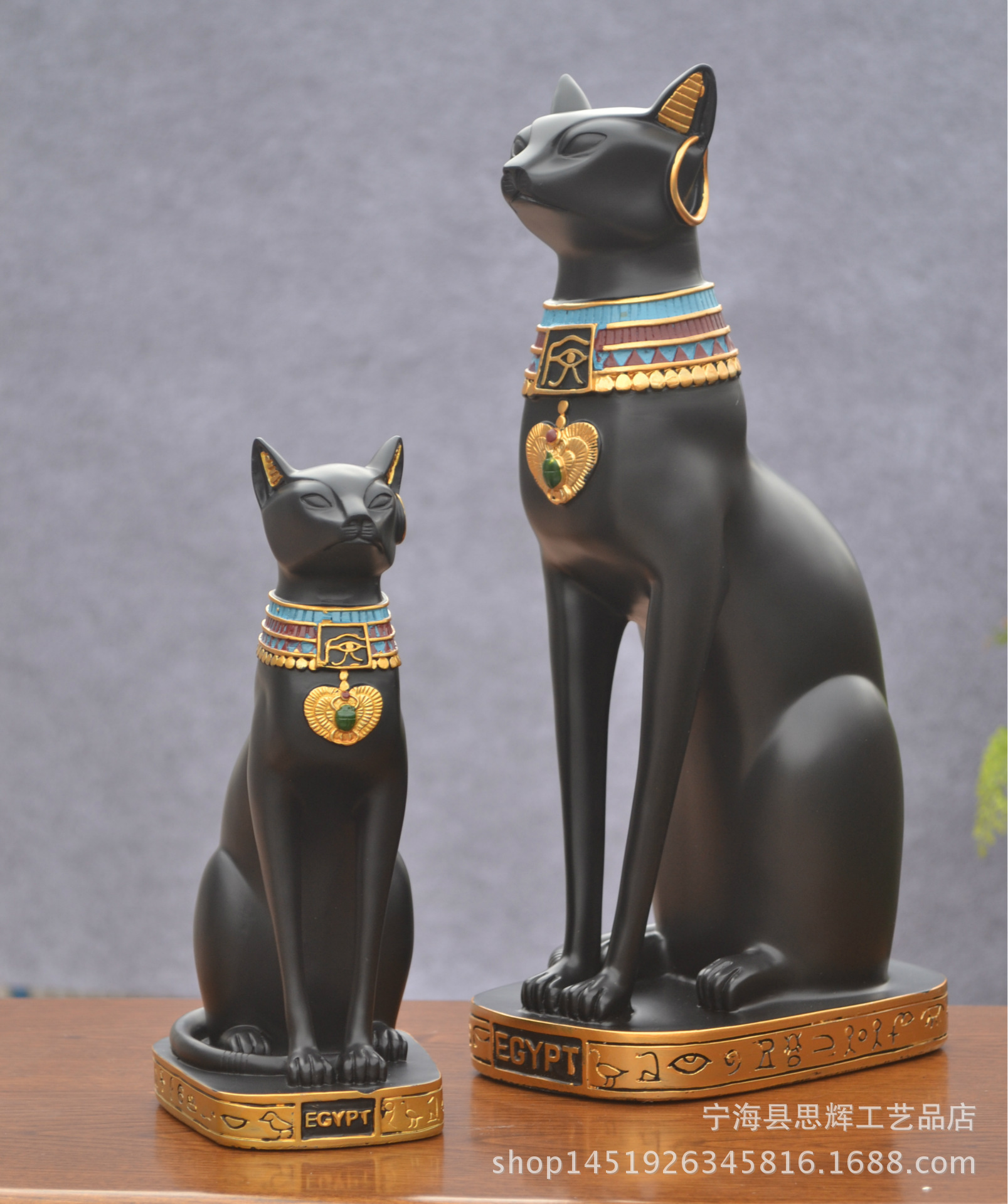 埃及猫神摆设家居玄关工艺品摆件客厅装饰礼品招财猫