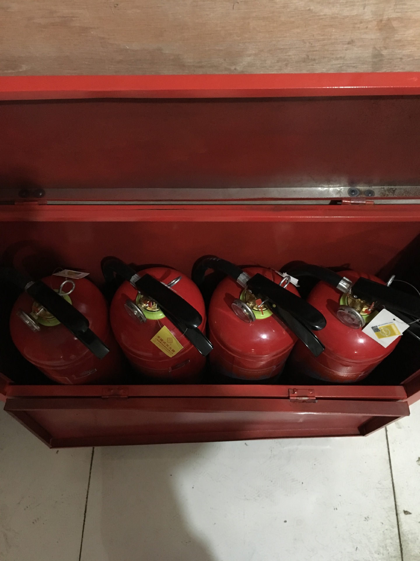 消防器材灭火器箱4kg干粉4个装 厂家批