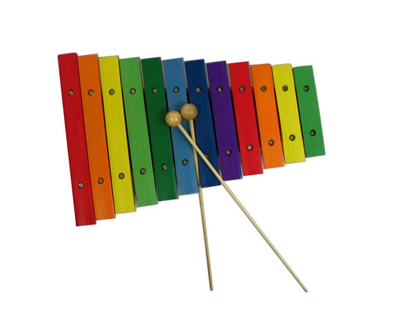 供应彩色乐趣八音木琴 木制玩具乐器 木制敲琴
