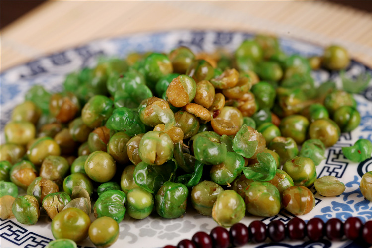 多味油炸青豆新货零食品200克独立包装年货特价批发 一件代.