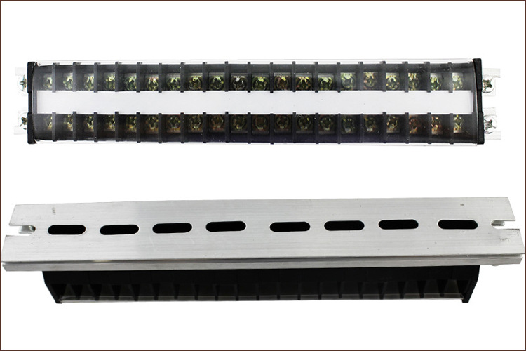 订做td-1520轨道式组合接线端子电控箱专用电缆分线排