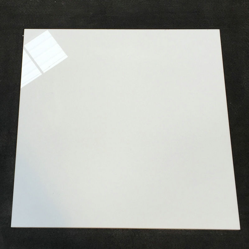 一代纯白复合微晶石 现代地板砖 亮光欧式地板砖 3mm复合微晶层