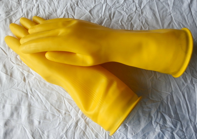 世纪南洋天然乳胶手套特韧牛筋橡胶手套