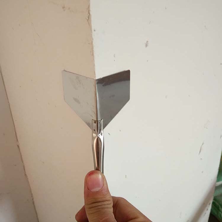 不锈钢刮硅藻泥工具刮腻子阴阳角器不锈钢阴阳角工具刮塑料直角