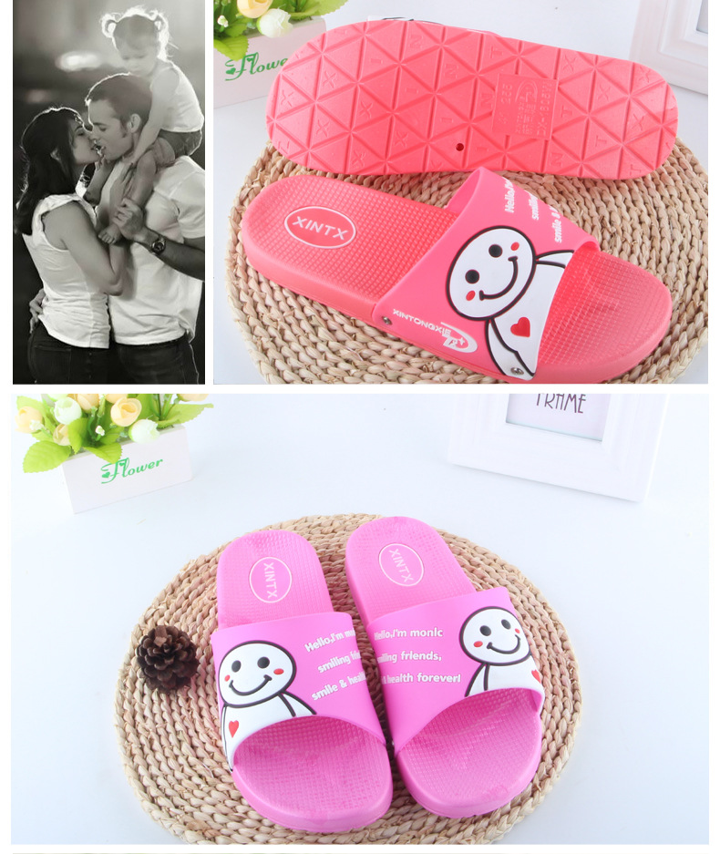 新同鞋2016年新款夏季家居时尚平底卡通舒适防滑一字拖休闲室内鞋