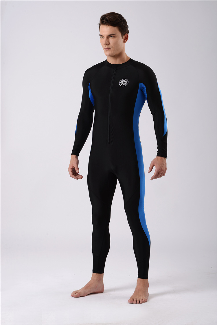 连体水母衣男长袖slinx莱卡防晒防水母浮潜衣潜水服一件代发